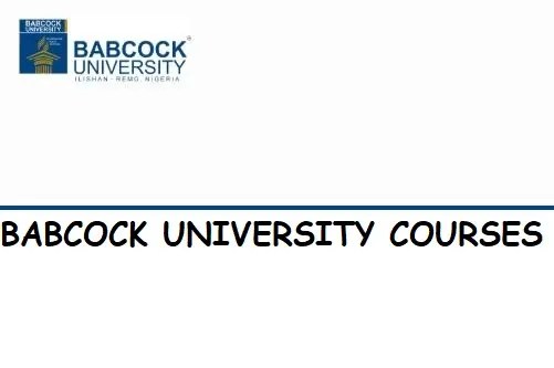 List Of Accredited Courses Offered In Babcock University
