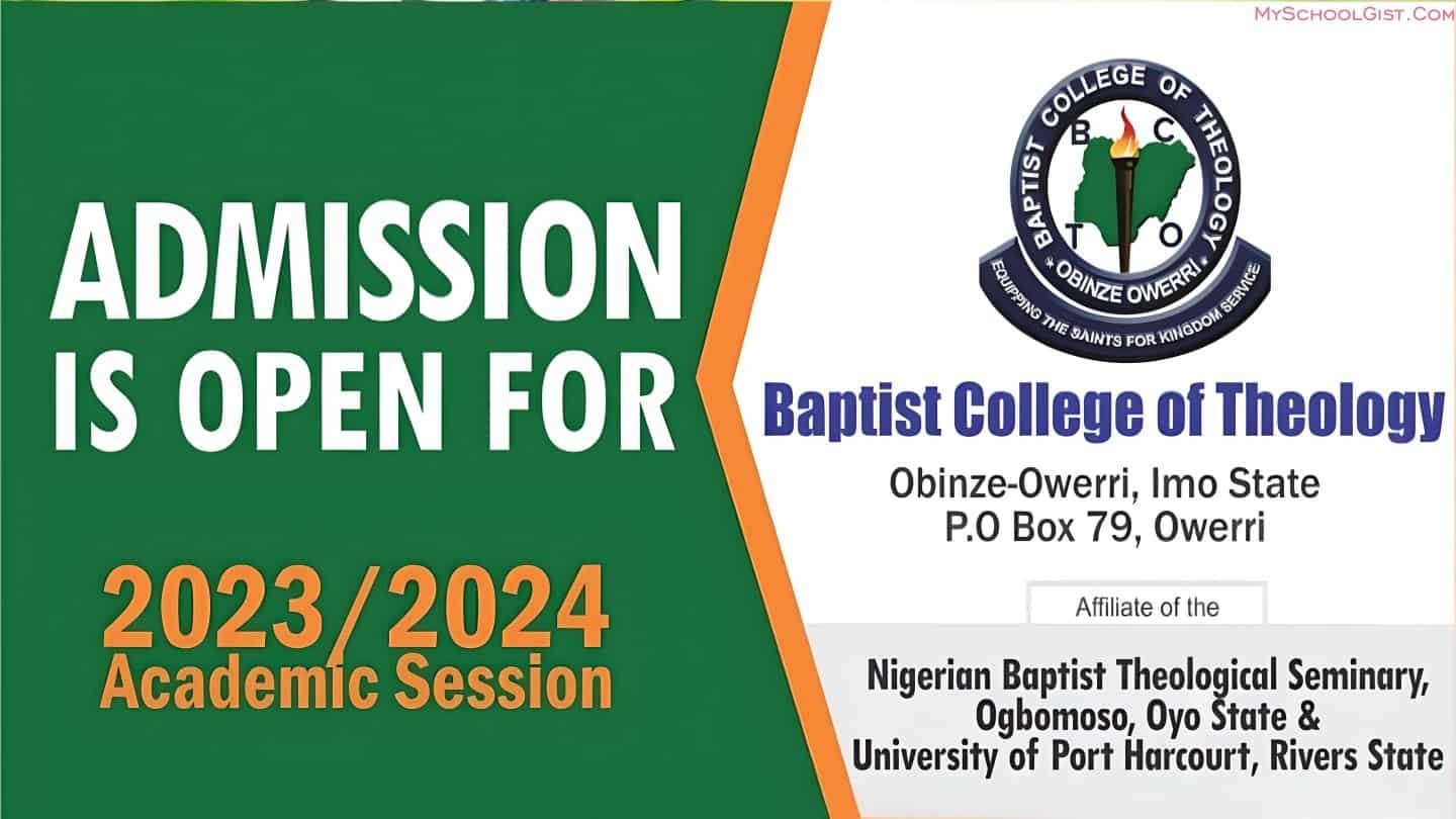 Baptist College of Theology Opens Admission for 2023/2024