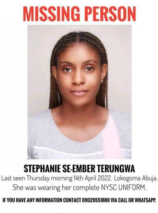 Missing Abuja corps member found dead