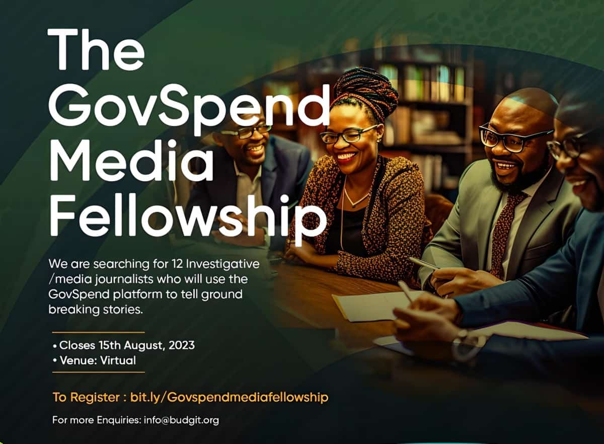 BudgIT GovSpend Media Fellowship Program 2023