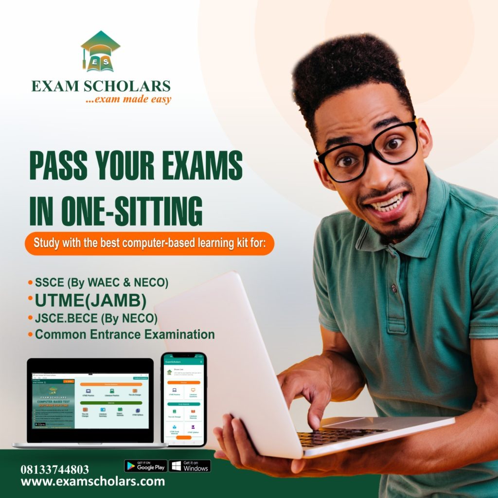 Download Free JAMB Approved UTME CBT Practice App (2024) - USE OFFLINE