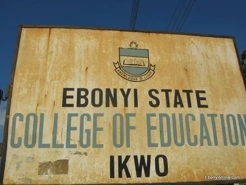 COE Ikwo Acceptance Fee For Fresh Students 2024/2025 Academic Session