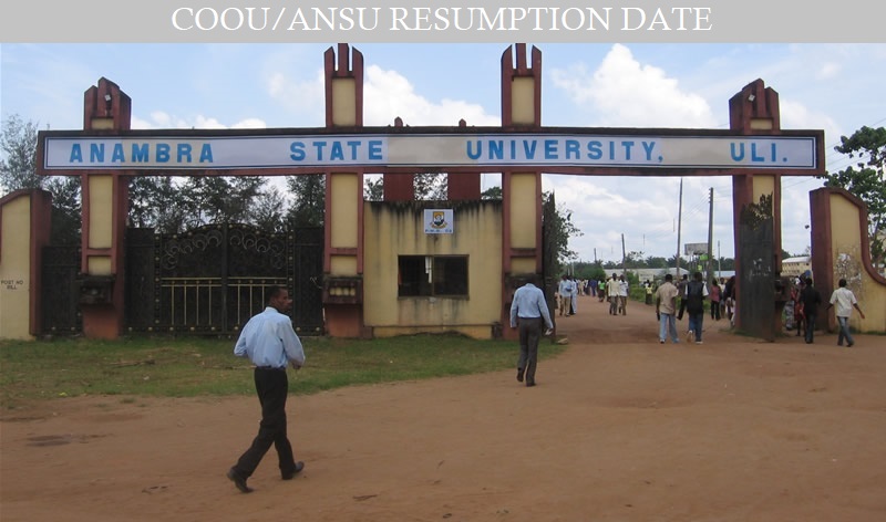 COOU Resumption Date For Fresh And Returning Students 2024 Update
