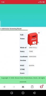 Kwara State Polytechnic screening results for 2020/2021 Session is Out