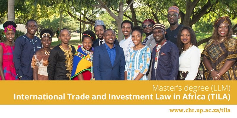 Centre for Human Rights LLM in International Trade Investment Law in Africa