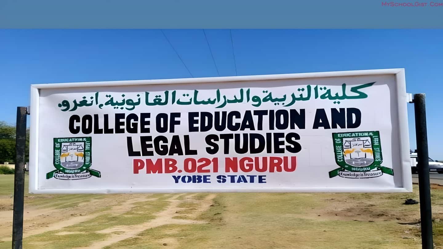 College of Education & Legal Studies Post-UTME Form 23/2024