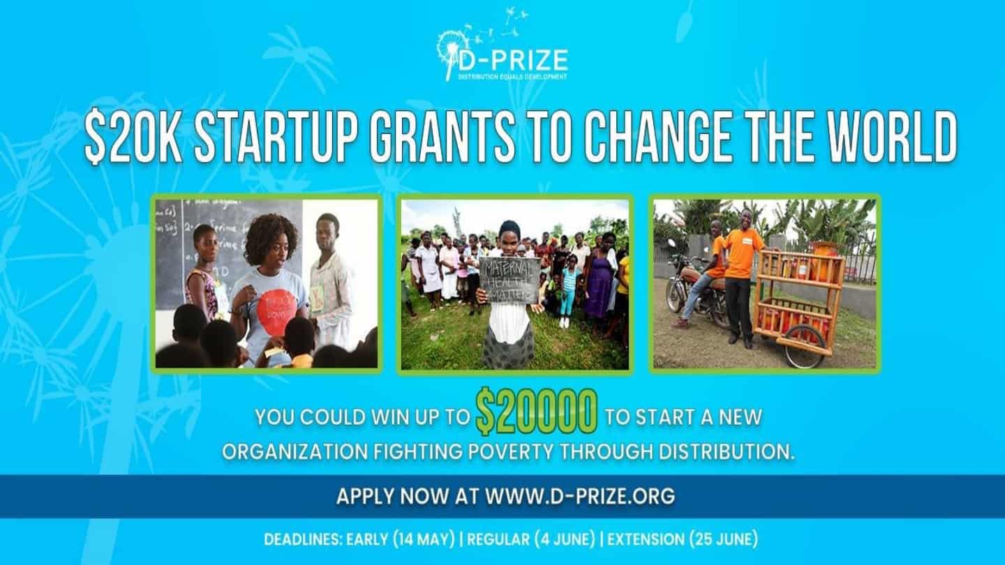 D-Prize 2023 Challenge for Aspiring Entrepreneurs Worldwide