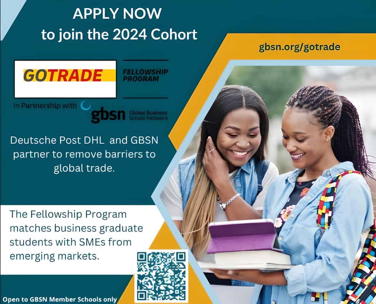 DHL GoTrade GBSN 2024 Fellowship - Partnering Students with SMEs for Global Trade