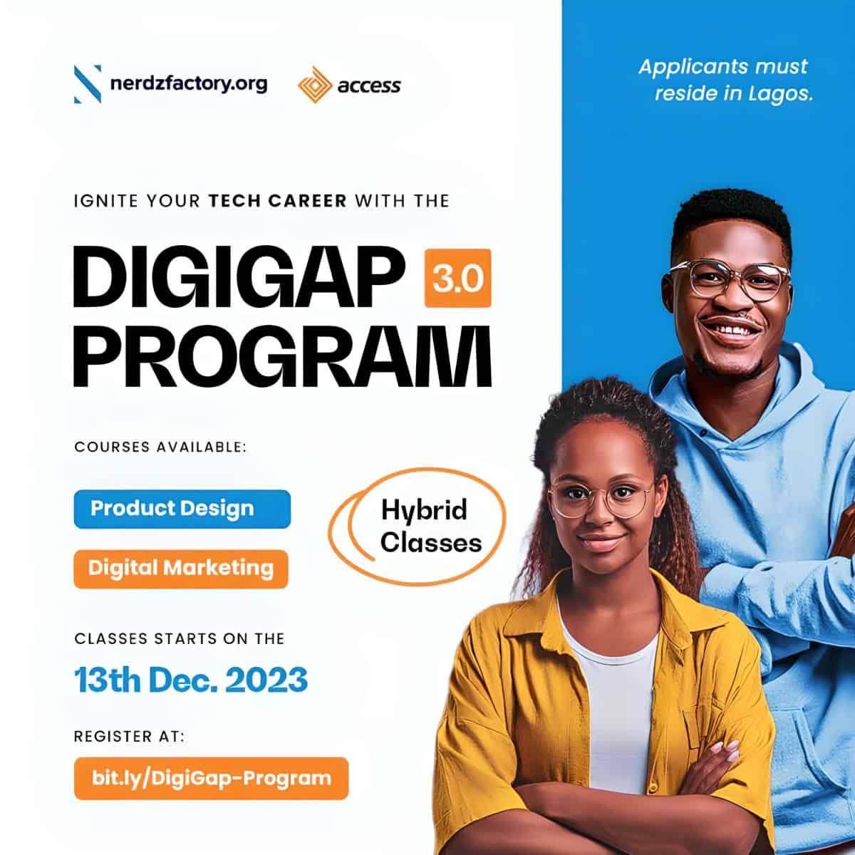 Join DIGIGAP Program for a Thriving Tech Career in Lagos