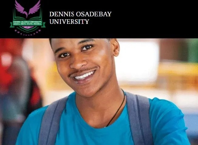 Dennis Osadebay University (DOU) Pre-Degree Admission Form 2023/2024 Session Out - How To Apply