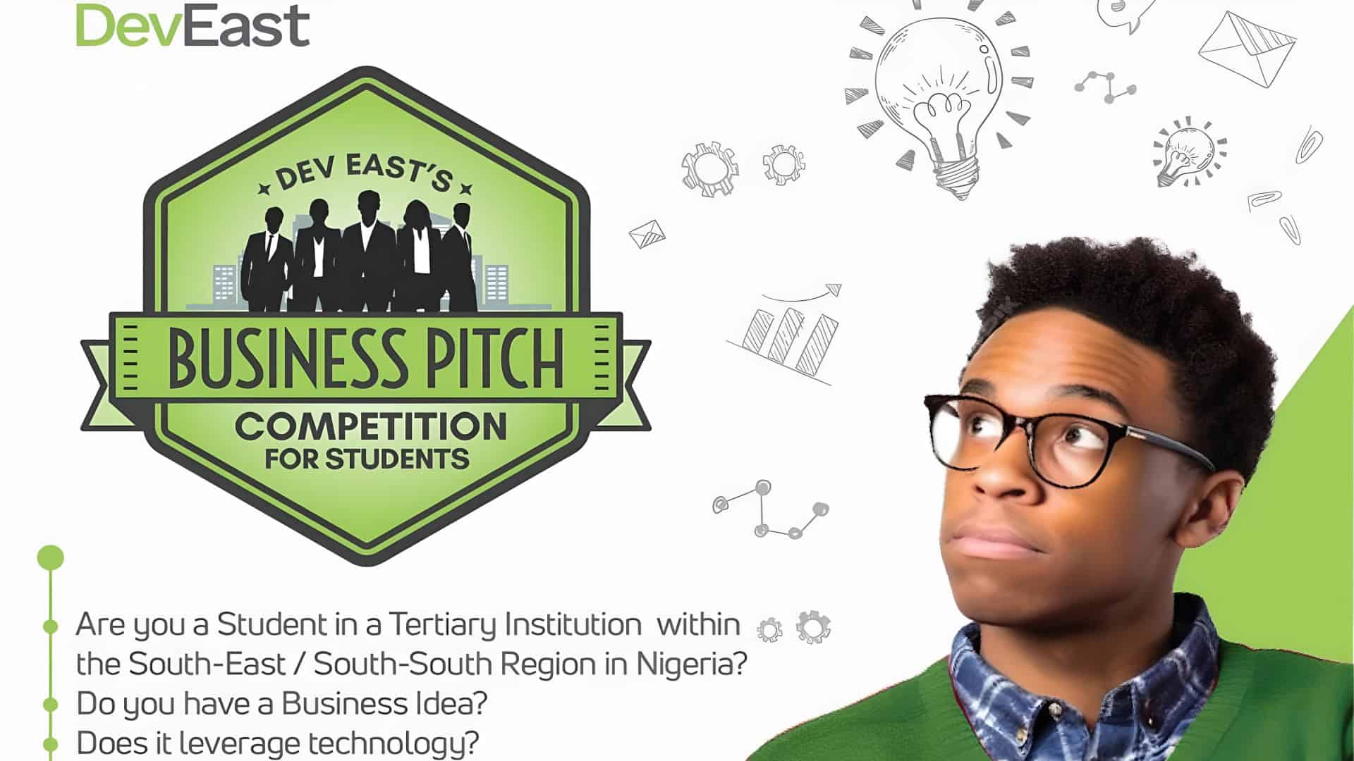 Win N1,000,000 in 2024 DevEast Business Pitch Competition