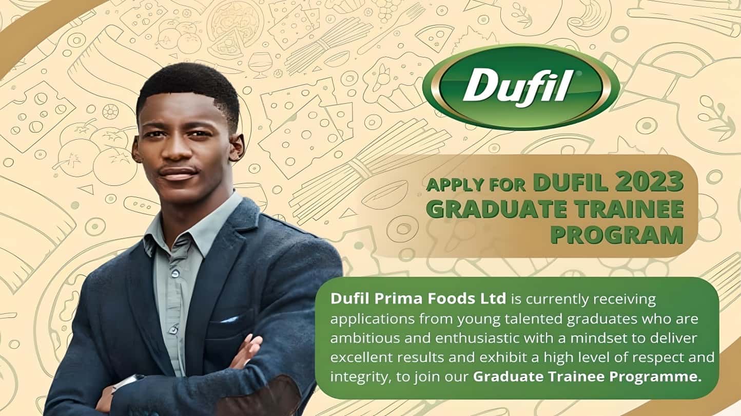 Dufil Prima Foods Graduate Trainee Programme 2023