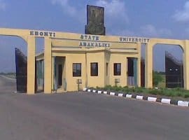 EBSU Resumption Date for Continuation of 1st Semester 2019/2020