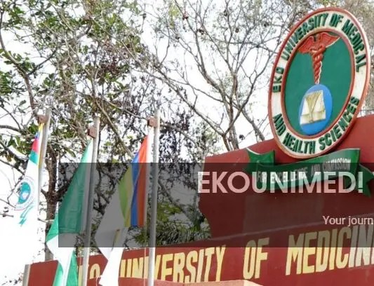 List Of Accredited Courses Offered In EKOUNIMED (Eko University Of Medical & Health Sciences)