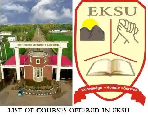 Accredited List Of Courses Offered In Ekiti State University (EKSU)