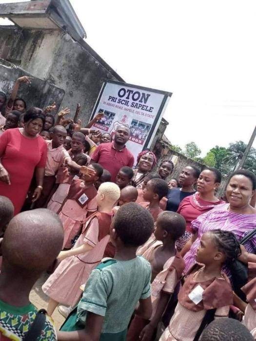 Delta school celebrates having a signboard for the first time in 55-years