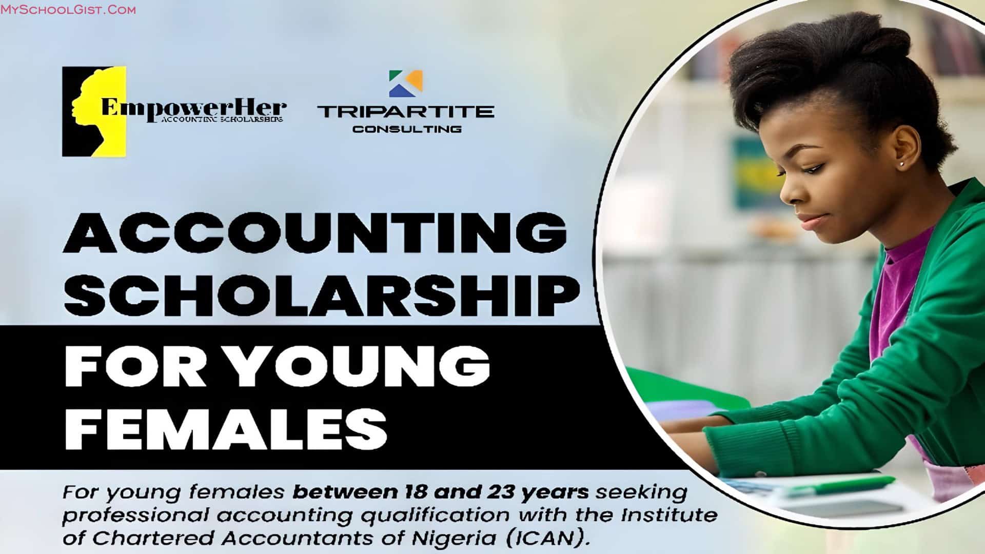 EmpowerHer Accounting Scholarship for Young Women 2024