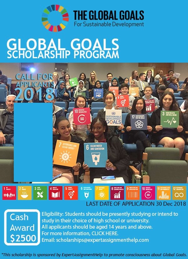 Expert Assignment Help Global Goals Scholarship Program