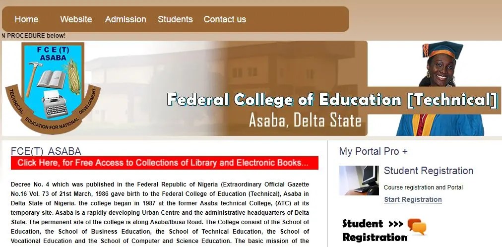 FCET Asaba School Fees For Freshers 2024/2025 Academic Session