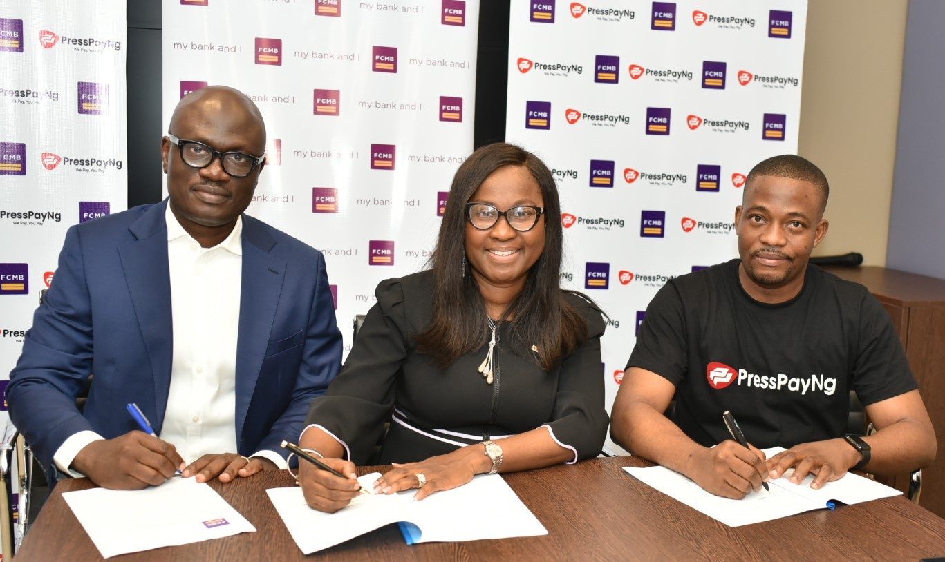 FCMB, PressPayNg to Bridge Access to Education for 1.5m Undergraduates 