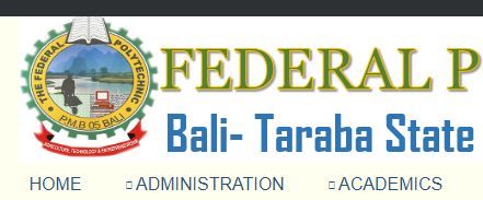 FEDPOLY BALI HND Admission List yearnyear Academic Session How To Check 1