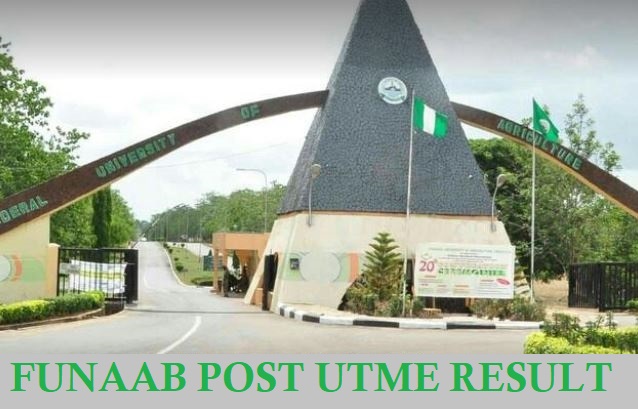 FUNAAB Post UTME Result 2024/2025 Academic Session - How To Check