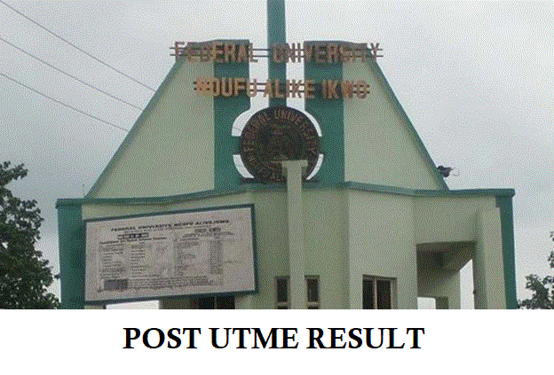 FUNAI Post UTME Screening Result 2024/2025 Session - How To Check