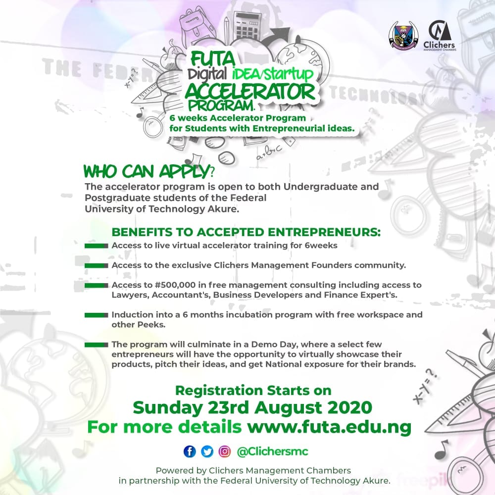 FUTA IdeaStartup Accelerator Program