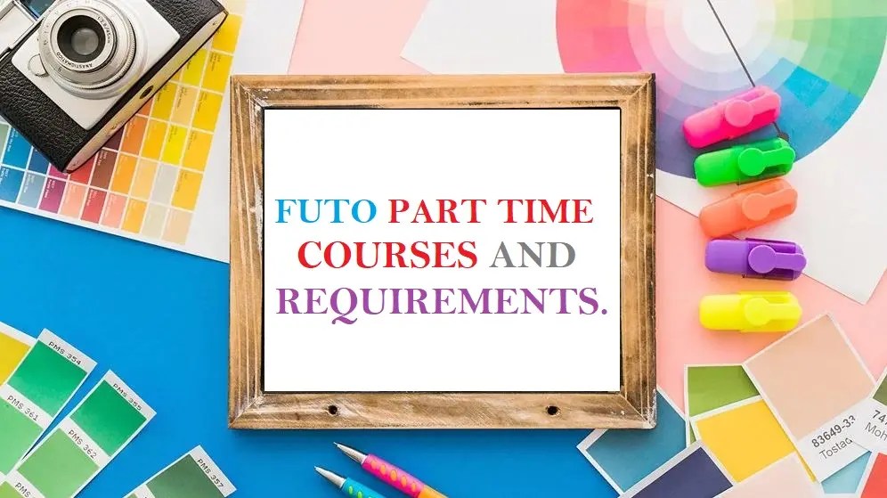 List Of Part-time Courses Offered In FUTO & O'level Requirements