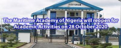 MAN Oron announces resumption of Academic Activities