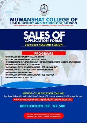 Muwanshat College of Health Science, 2022/2023