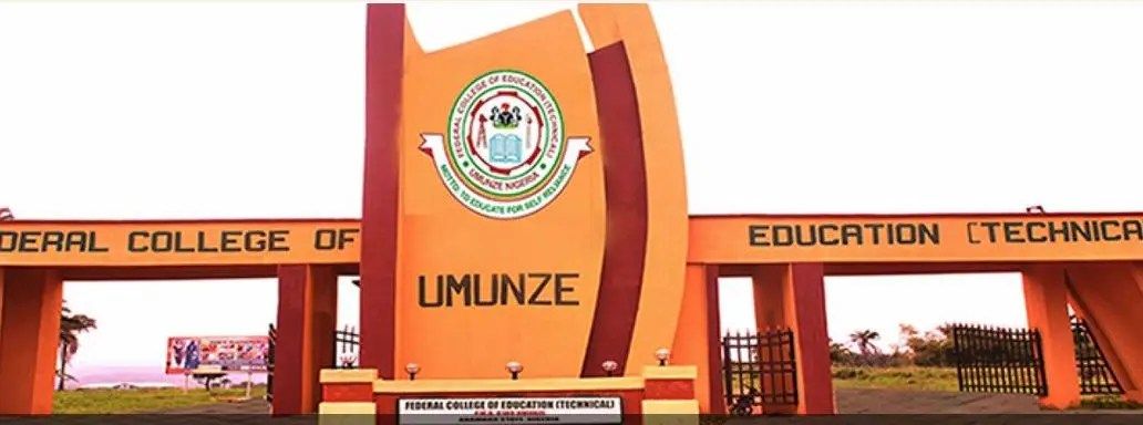 Federal College Of Education (Technical) Umunze NCE Part-time Form 2024/2025 Session