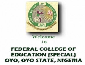 FederalCollegeofEducationSpecialOyoPreNCE Admission Form