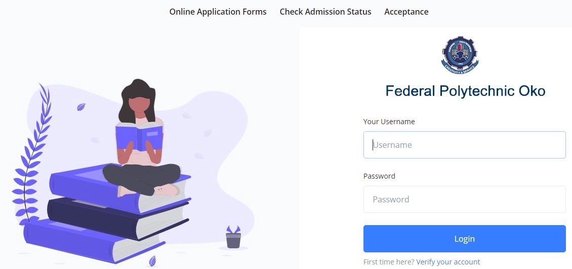 Federal Poly Oko Portal For Fresh/Returning Applicants (2024)