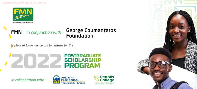 FMN - George Coumantaros Scholarship Program 2022