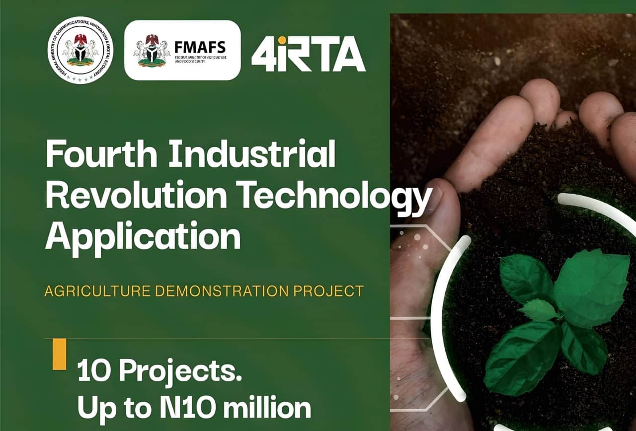 Apply Now for 4IRTA Initiative: N10 Million Funding