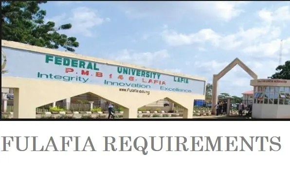 FULAFIA Admission Requirement For UTME & Direct Entry Candidates