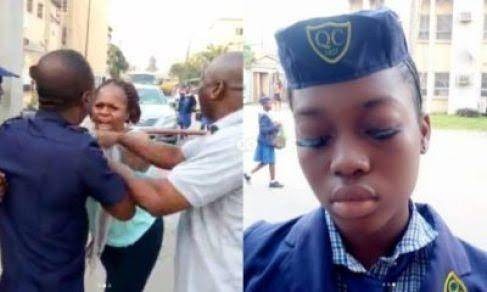 Mother Fights Security Guards for Allegedly Sending Her Daughter Back For Fixing Eye Lashes