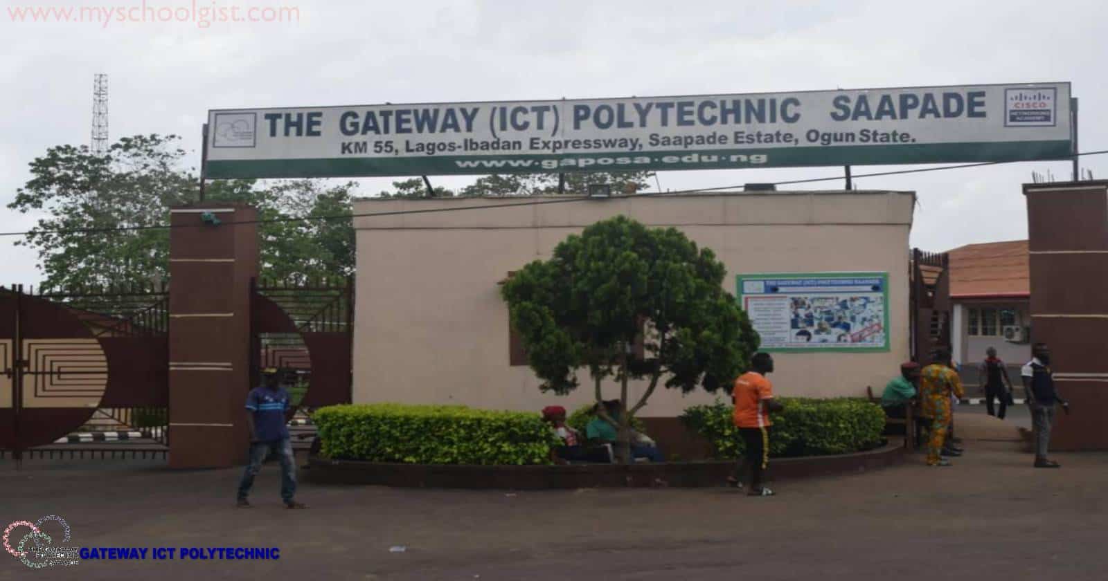 Gateway ICT Polytechnic Post UTME Form 2023/2024