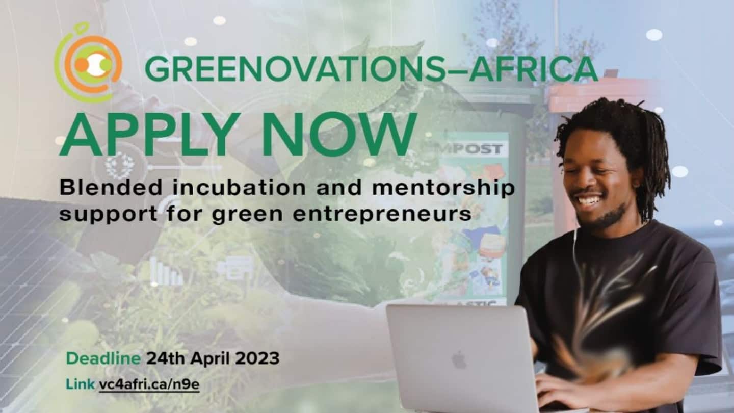 Greenovations Africa Program: Empowering Green Entrepreneurs