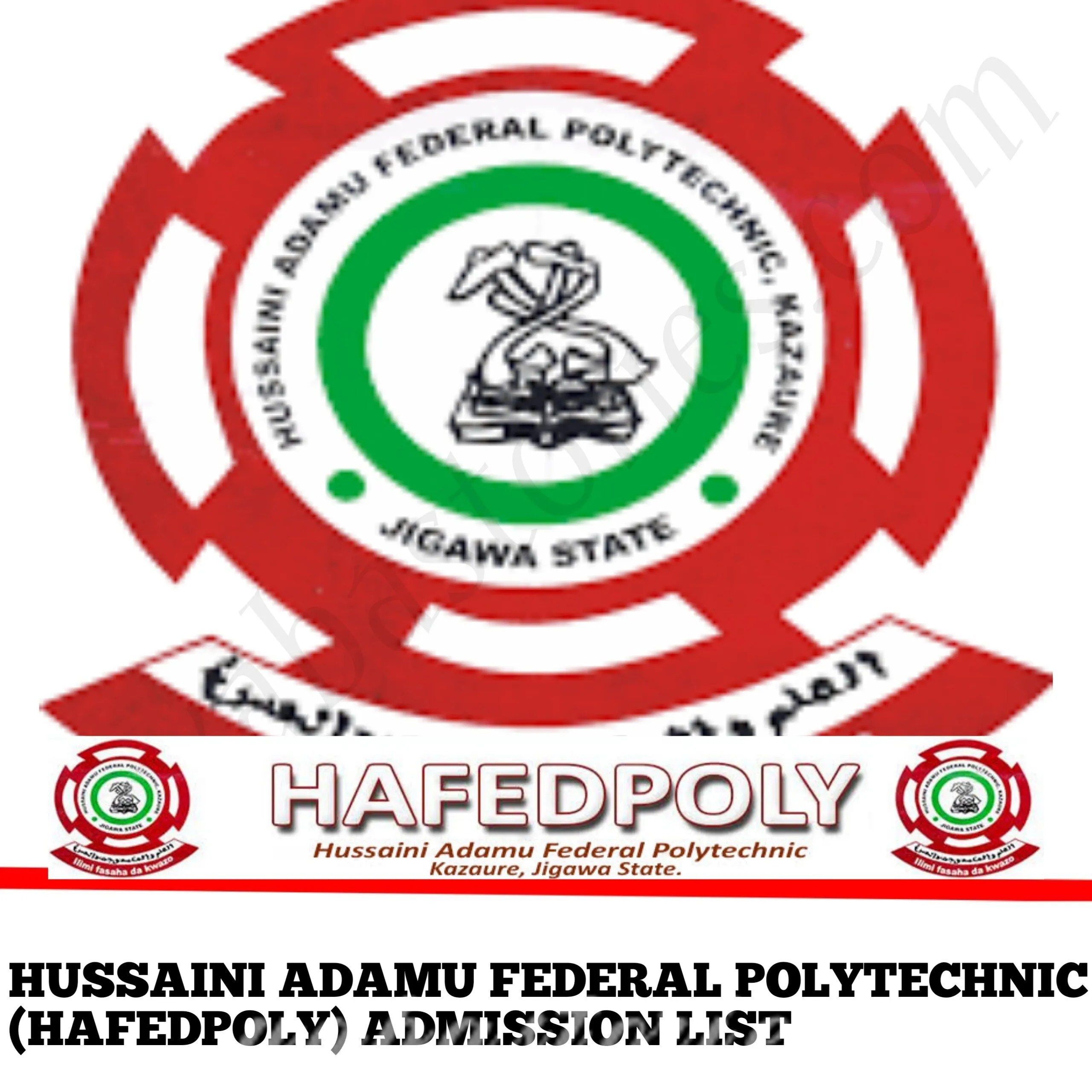 HAFEDPOLY HND Admission List 2024/2025 Academic Session - How To Check