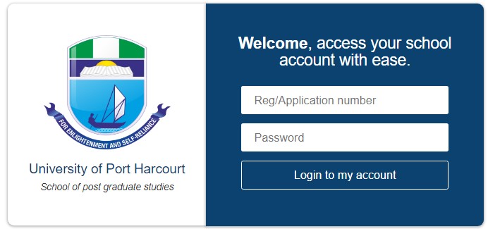 UNIPORT Postgraduate Students Login Portal