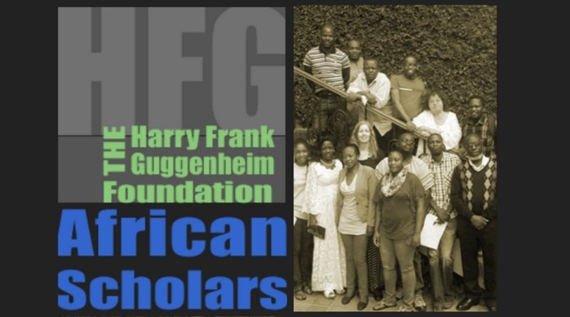 Harry Frank Guggenheim HFG Foundation Young African Scholars Program