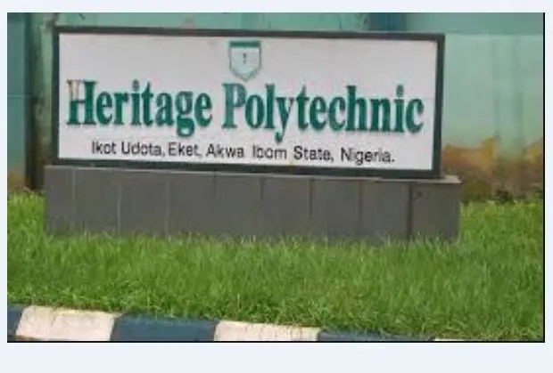 Heritage Polytechnic School Fees For Fresh Students 2024/2025 Academic Session