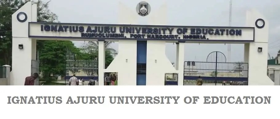 List Of Courses Offered In Ignatius Ajuru University Of Education (IAUE)