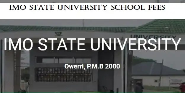 Imo State University (IMSU) School Fees 2024/2025 For Indigenes & Non-Indigenes