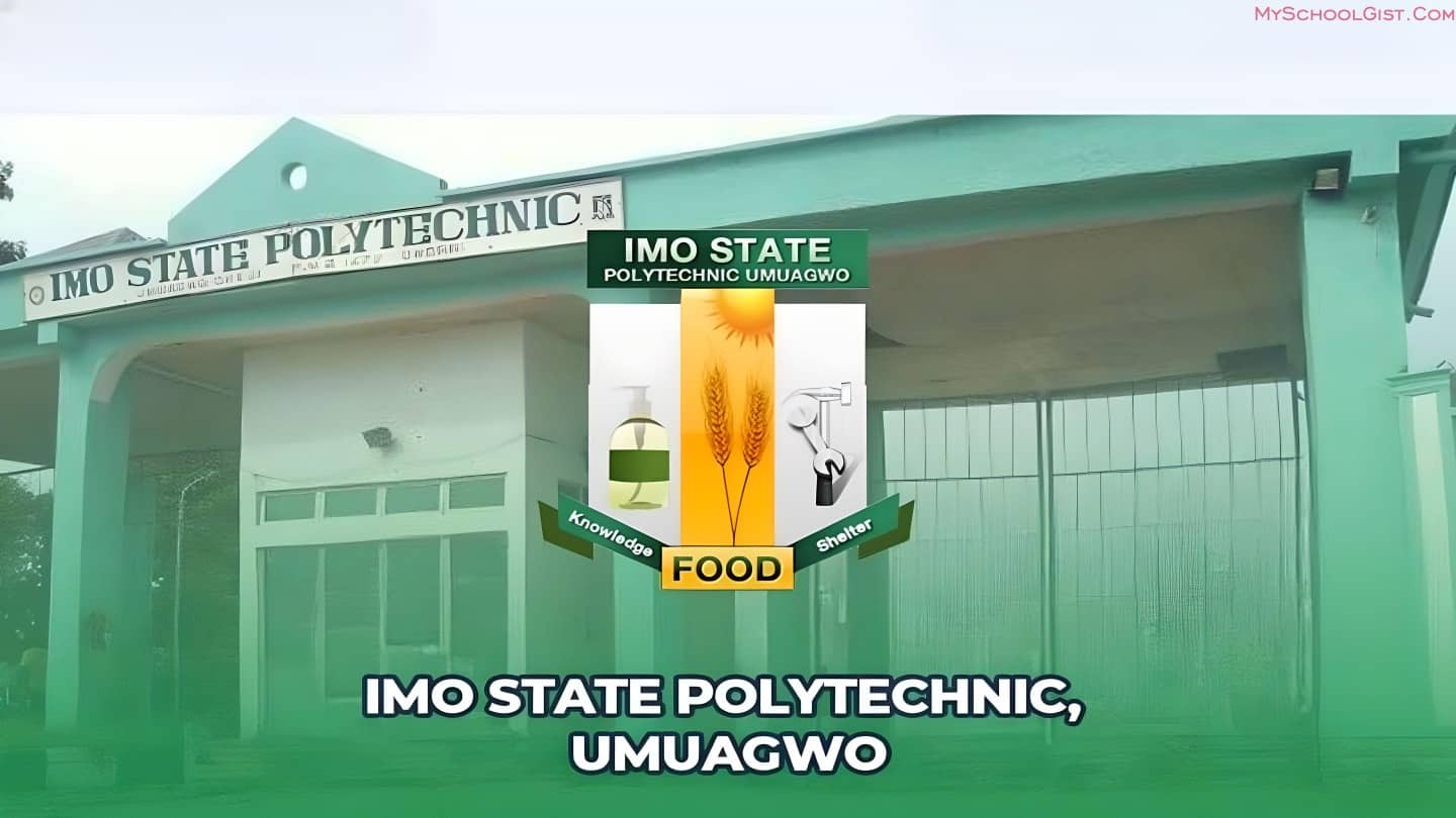 Imo State Poly HND Admission Form 2023/2024