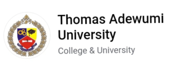 List of Courses Offered in Thomas Adewumi University