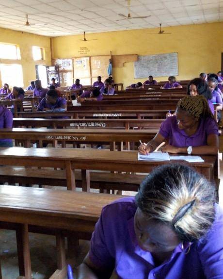 How COOU Mass Comm. Students Sit for Exams