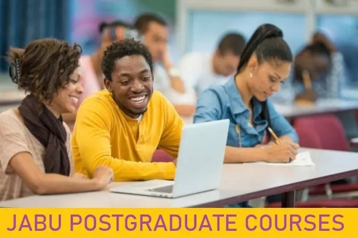 List Of JABU Postgraduate Courses And Entry Requirements